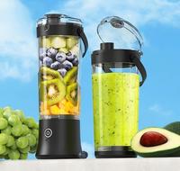 Oplaadbare Blender Mini 500ML 6 Roestvrijstalen Messen IJsvergruizer Draagbare Sapcentrifuge Pulse Blend Werkmodi USB C Opladen Auto