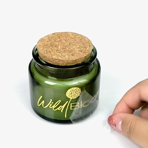 Etiqueta Adhesiva de Transferencia 3D con Logotipo Personalizado, Etiqueta de Transferencia UV de Vinilo Impermeable para Botellas de Cosméticos - Product Image 3