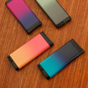 <span class=keywords><strong>Prix</strong></span> de gros Allume-cigare à flamme rouge, coupe-vent, plusieurs couleurs, briquet torche au gaz butane - Product Image 6