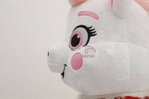 Customized Inflatable Lovely White Horse <strong>Costume</strong> <strong>Adults</strong> Riding <strong>Unicorn</strong> Mascot for Party Halloween Dinosaur Cartoon Horse - Product Image 6