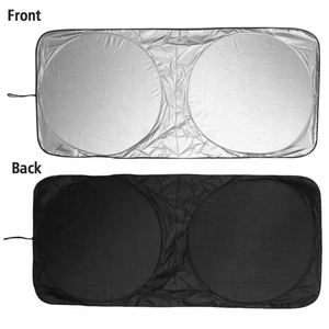 Custom Logo Foldable Car Windshield Sun Shade Front <b>Window</b> Visor <b>Cover</b> for Auto Dealership Giveaways - Product Image 2