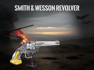 Puzzle 3D en métal <span class=keywords><strong>Piececool</strong></span> Revolver, kit de modèle en acier inoxydable à monter soi-même, cadeau de collection pour adultes et adolescents - Product Image 5