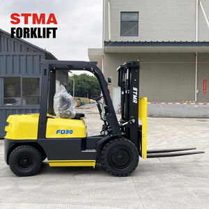 מחסן stma 3ton משאית דיזל מזלג להרים מלגזות זול למכירה - Product Image 4