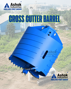 Ashok Industries Soil <b>Auger</b> Blue Heavy Duty <b>Drilling</b> Tool with 450 KNm Max Torque for 50 Ton Earth Boring Equipment - Product Image 3