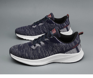Chaussures de course de style nouveau <span class=keywords><strong>2021</strong></span>, chaussures de sport décontractées pour hommes, baskets respirantes en mesh - Product Image 5