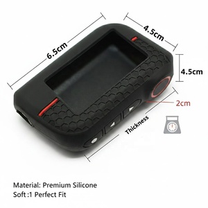 Funda de silicona tipo panal para llave de coche StarLine A93 A96 A63 A66 A39, cubierta protectora para sistema de alarma bidireccional - Product Image 3