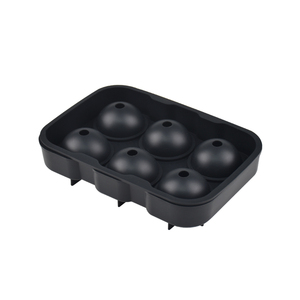 Top Seller Bpa Free Lfgb Certified Eco Friendly Silicone <b>Mini</b> Round <b>Ice</b> Ball <b>Maker</b> Mold With Custom Logo - Product Image 1