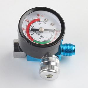 Manomètre de régulation de pression avec séparateur d'eau et d'huile pour pistolet de pulvérisation et compresseur d'air - Product Image 1