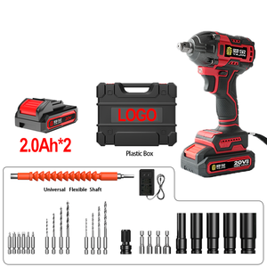 Clé à chocs sans fil rechargeable YaJin 20V 380N.m, design compact, durable et ergonomique pour usage industriel et bricolage - Product Image 2