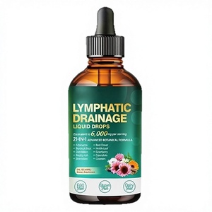 Compléments alimentaires à base de plantes personnalisés OEM MPHATIC, <span class=keywords><strong>gouttes</strong></span> de drainage lymphatique, compléments alimentaires à base de plantes pour adultes - Product Image 1