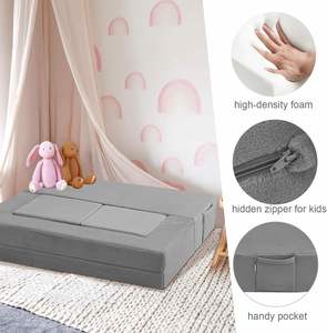 Sofá Infantil Modular Convertible Personalizable de Fábrica, Sofá de Espuma para Niños Pequeños con Funda Lavable y Extraíble - Product Image 4