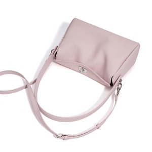 Sacs à bandoulière triangulaires <span class=keywords><strong>de</strong></span> luxe <span class=keywords><strong>en</strong></span> cuir <span class=keywords><strong>de</strong></span> vachette rose 2026 Urban Simplicity pour employés <span class=keywords><strong>de</strong></span> bureau – Exquis - Product Image 3