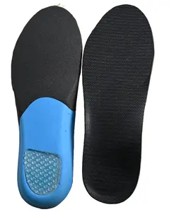 65 Heavy-Duty Cotton Sports Comfort Insoles Anti-Static Conductive Fabric Insoles For Shoes Transparent Silicone Shoe Insoles