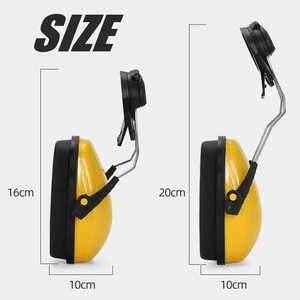 Auriculares de construcción SIKE, auriculares ABS insonorizados estilo casco de seguridad para protección contra el ruido en la industria - Product Image 6