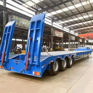 Venta directa <span class=keywords><strong>de</strong></span> fábrica <span class=keywords><strong>Semirremolque</strong></span> <span class=keywords><strong>de</strong></span> cuello <span class=keywords><strong>de</strong></span> cisne Lowbed <span class=keywords><strong>de</strong></span> varios ejes <span class=keywords><strong>Semirremolque</strong></span> Lowboy usado para transporte <span class=keywords><strong>de</strong></span> maquinaria pesada - Product Image 2