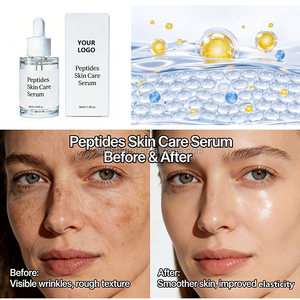 Suero de Péptidos Personalizado al por Mayor LS154 ODM: Cuidado Facial Antiarrugas e Iluminador con Complejo de Péptidos Avanzado para Comercio Electrónico - Product Image 5