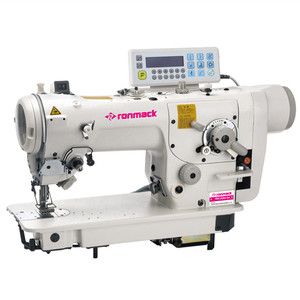 RONMACK RM-2284-D4 High Speed Full <b>Automatic</b> Flat-Bed Mechanical Motor Zigzag <b>Machine</b> with Auto Trimmer and Footlifter - Product Image 1