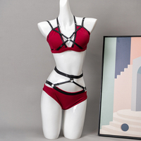 Tissu en Nylon de couleur unie pour femmes, vêtements de Sport sans manches, pantalon taille basse, Sexy, grande taille, vêtements de danse pôle