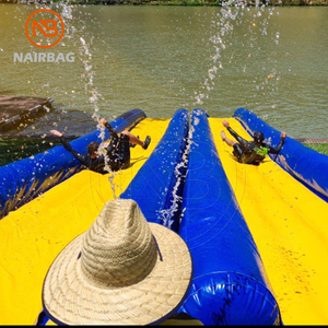 Lớn Trượt N Trượt <span class=keywords><strong>Inflatable</strong></span> Hai Làn Đường Trượt Các Thành Phố Ngoài Trời Trò Chơi Thể Thao Công Viên Nước Khổng Lồ Trượt Và Trượt Cho Trẻ Em - Product Image 5