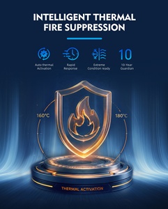 Paquete de Energía de 32kwh, 51.2V, 628Ah, 680ah, 48kwh, Batería de Litio para Almacenamiento de Energía Solar con Extintor de Incendios - Product Image 4