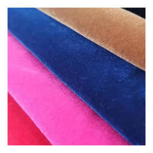 Accessoires de tête de lit en tissu velours respirant multicolore Holland Plain Plush Babyface pour la maison - Product Image 1