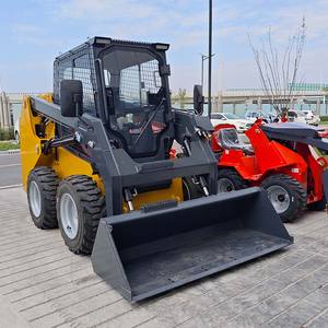 Высокоэффективный мини-погрузчик с бортовыми ходами, гусеничный погрузчик, используемый для ферм и производственных предприятий - Product Image 1