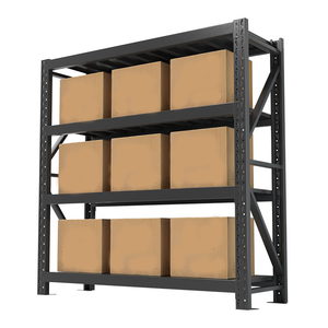 Estante de almacenamiento de palés de metal industrial de 5 niveles/4 niveles resistente azul popular - Product Image 5