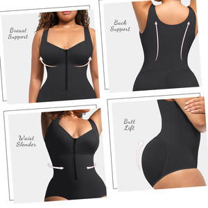 ชุดกระชับสัดส่วนสำหรับผู้หญิงชุดกระชับสัดส่วนสายรัดเอวรัดเอวสูงเสริมสะโพก - Product Image 4