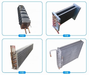 Evaporador de Tipo Abierto con Tubo de Cobre y Aletas de Aluminio, Condensador Refrigerado por Aire, Intercambiador de Calor - Product Image 3