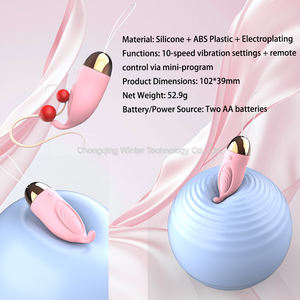 Vibratore di proiettile con telecomando Wireless 10 velocità G-Spot e stimolatore clitorideo Mini vibratore impermeabile in Silicone - Product Image 6