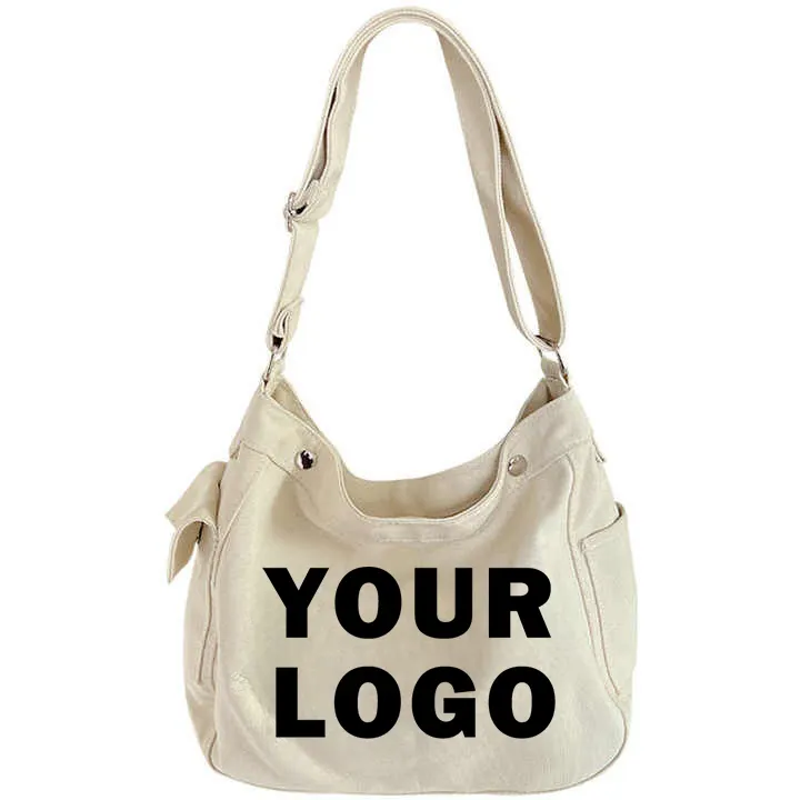Многоразовые тканевые сумки с вышивкой алфавита и логотипом на заказ