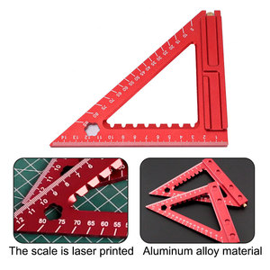 <span class=keywords><strong>Triangle</strong></span> multifonctionnel Règle d'angle pour le travail du bois Règle carrée pour <span class=keywords><strong>menuisier</strong></span> Outil <span class=keywords><strong>Triangle</strong></span> de vitesse Carrés - Product Image 5