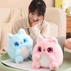 Cat Baby Big-eye gatto peluche all'ingrosso gioco macchina rotonda Dudu animale peluche gatto - Product Image 2