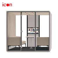Acoustique, portable, moderne, bien ventilée, transportable, isolation sonore, pour dormir, pod de réunion privée, pour bureau, gymnastique