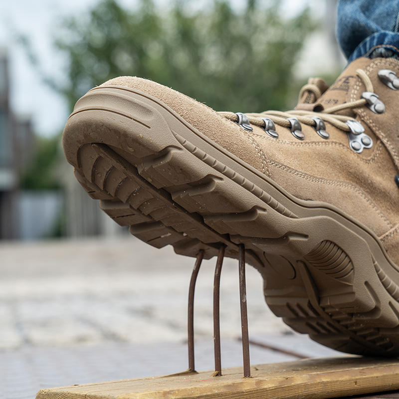 KTDYG Scarpe Antinfortunistiche Uomo Invernali Scarpe Da Lavoro Donna Impermeabili Caldi Con Puntale In Acciaio Stivali Di Sicurezza, Blu, EU 37 - Foto 3