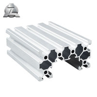 Profilé en aluminium anodisé noir 40x80mm à rainure en V - Profil C-Beam 4080 pour rails de guidage linéaires et CNC haute performance