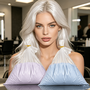 Polvo Decolorante para el Cabello de Marca Privada OEM, Polvo Decolorante Azul/Blanco para el Cabello, Decolorante para el Cabello de Bajo Daño, Fábrica Mayorista - Product Image 2