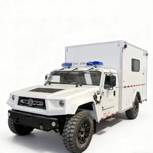 รถพยาบาลฉุกเฉินออฟโรด 4x4 รุ่นใหม่ล่าสุดจากตงเฟิง รถพยาบาลทุกสภาพพื้นที่ รถขนส่งผู้ป่วย รถพยาบาลฉุกเฉิน - Product Image 1