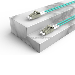 Venta directa de fábrica Cable de fibra LSZH multimodo OM3 dúplex 15M LC/UPC a LC/UPC Cable de conexión de fibra óptica - Product Image 5