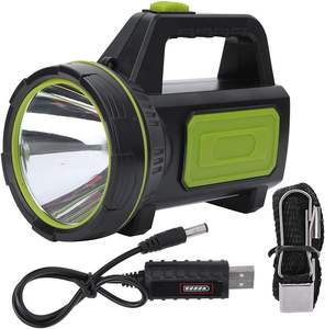 पोर्टेबल यूएसबी रिचार्जेबल 500 मीटर शक्तिशाली एलईडी फ्लैशलाइट उच्च अंत खोज-प्रकाश के शिकार के लिए - Product Image 1