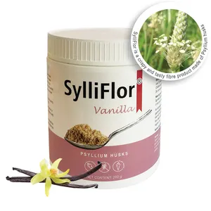 SylliFlor Psyllium Husks Vanilla High Quality Fiber boost Supplements Dietary fibres for human Wholesale