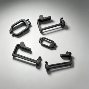 Pièces imprimées en 3D en nylon et fibre de carbone SLS personnalisées, composants en plastique technique résistant à la chaleur, fabrication OEM pour machines - Product Image 3