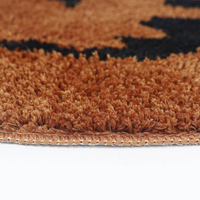Tapis de bain antidérapant doux à motif d'Halloween pour la maison
