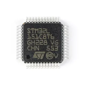 HXC STM32L151C8T6 ไมโครคอนโทรลเลอร์ 32 บิต หน่วยความจำแฟลช 64KB 48LQFP ชิปไอซี วงจรรวม อุปกรณ์อิเล็กทรอนิกส์ - Product Image 1