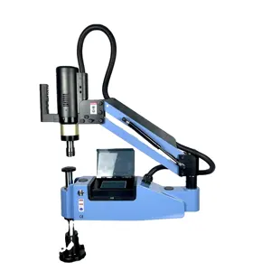 Portable arm type electric drilling & tapping machine with touch screen 220V 50HZ