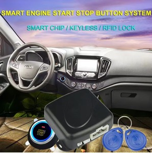 Sistema de Alarma Antirrobo para Automóvil con Inmovilizador RFID Unidireccional Modelo <span class=keywords><strong>A1</strong></span>, Precio de Fábrica, con Función de Encendido/Apagado del Motor - Product Image 4