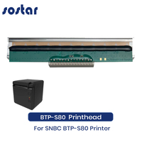 Kepala Cetak Termal BTP-S80 Baru untuk Printer Label Termal SNBC BTP-S80 Kepala Printer Grosir Suku Cadang Printer