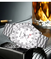Montre mécanique personnalisée 316L, mouvement en acier inoxydable, étanche, automatique, sportive, de luxe, pour homme, automatique, mécanique, Uhren