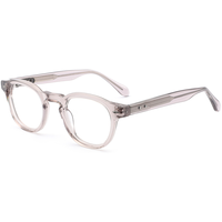 Elan Optical M3051, Nuevo Diseño Retro, Montura de Gafas Redondas Unisex, Acetato, Lentes Ópticas Personalizadas con Prescripción