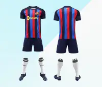 カスタマイズされたチームクイックフライサッカージャージサッカーウェアシャツ最新のサッカージャージーデザインサッカーユニフォーム